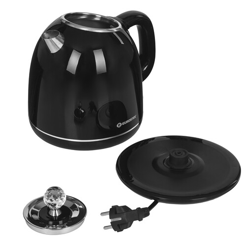 Купить Электрочайник Eurostek EEK-1840 черный  9242820. Характеристики, отзывы и цены в Донецке
