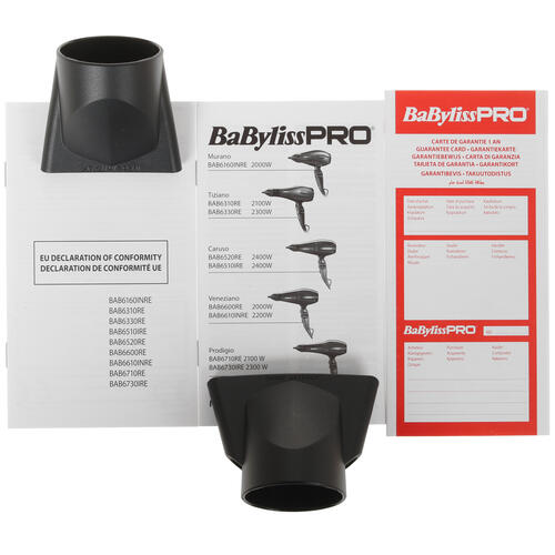 Купить Фен BaByliss Pro Caruso BAB6510 черный  1247270. Характеристики, отзывы и цены в Донецке