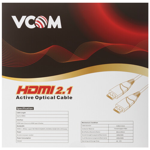 Купить Кабель однонаправленный VCOM HDMI - HDMI, 10 м  5471722. Характеристики, отзывы и цены в Донецке