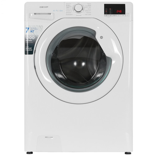 Купить Стиральная машина DEXP WF-7A1R белый  9255368. Характеристики, отзывы и цены в Донецке