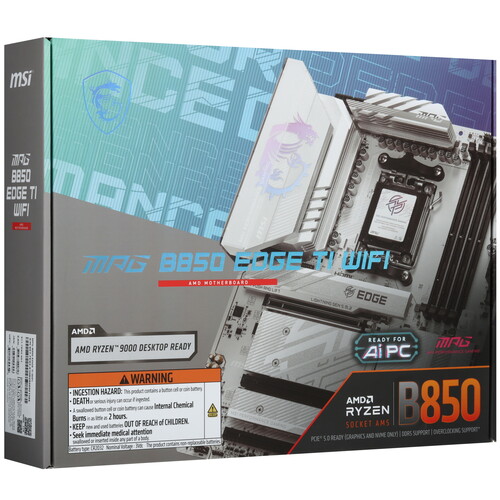 Купить Материнская плата MSI MPG B850 EDGE TI WIFI  5623363. Характеристики, отзывы и цены в Донецке