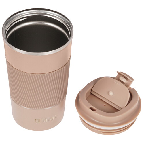 Купить Термокружка TalleR TR-98184 бежевый  5447679. Характеристики, отзывы и цены в Донецке