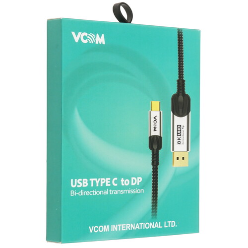 Купить Кабель  VCOM USB Type-C - DisplayPort, 1.8 м  5471555. Характеристики, отзывы и цены в Донецке