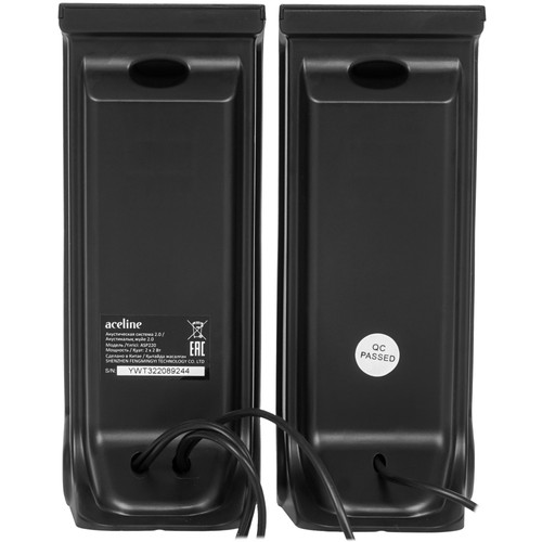 Купить Колонки Aceline ASP220 черный  1266420. Характеристики, отзывы и цены в Донецке
