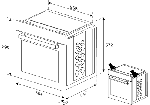 Купить Электрический духовой шкаф Indesit IFE 3644 J WH белый  9082806. Характеристики, отзывы и цены в Донецке
