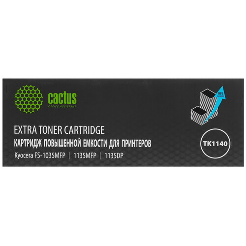 Купить Картридж лазерный Cactus CS-TK1140-MPS черный, с чипом  9065144. Характеристики, отзывы и цены в Донецке
