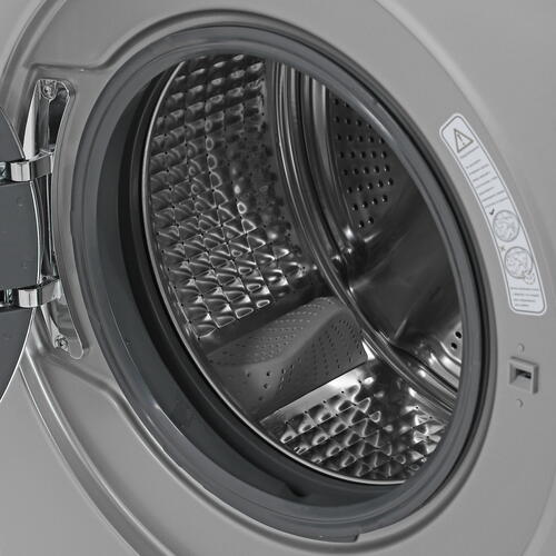 Купить Стиральная машина Haier HW80-B14979S серебристый  1625709. Характеристики, отзывы и цены в Донецке