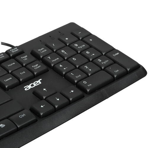 Купить Клавиатура+мышь  проводная  Acer OMW141 черный  5097266. Характеристики, отзывы и цены в Донецке