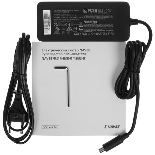 Купить Электросамокат Navee V40i Pro черный  5492984. Характеристики, отзывы и цены в Донецке