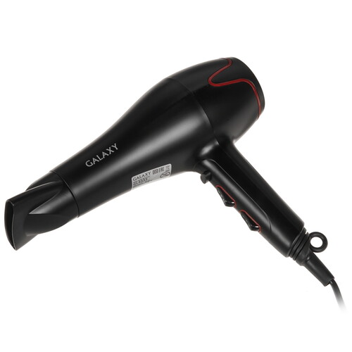 Купить Фен Galaxy GL4333 черный/красный  5305870. Характеристики, отзывы и цены в Донецке