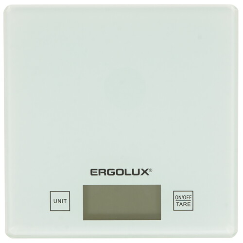 Купить Кухонные весы ERGOLUX ELX-SK01-С01 белый  5368504. Характеристики, отзывы и цены в Донецке