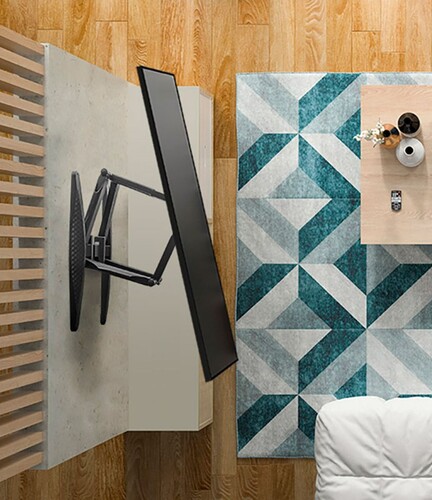 Купить Кронштейн для ТВ ONKRON M6L черный  4829885. Характеристики, отзывы и цены в Донецке