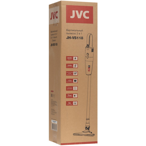 Купить Вертикальный пылесос  JVC JH-VS118  синий  9062922. Характеристики, отзывы и цены в Донецке