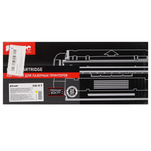 Купить Картридж лазерный Комус 046H Y желтый, с чипом  9141589. Характеристики, отзывы и цены в Донецке