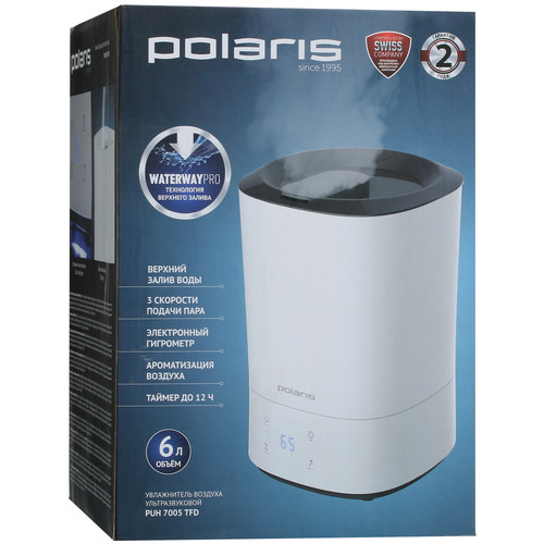 Купить Увлажнитель воздуха Polaris PUH 7005 TFD  1235015. Характеристики, отзывы и цены в Донецке