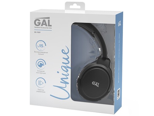 Купить Беспроводные/проводные наушники GAL BH-9009 черный 2024  9196846. Характеристики, отзывы и цены в Донецке