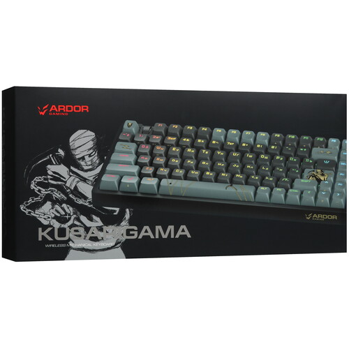 Купить Клавиатура проводная + беспроводная ARDOR GAMING Kusarigama  9032737. Характеристики, отзывы и цены в Донецке