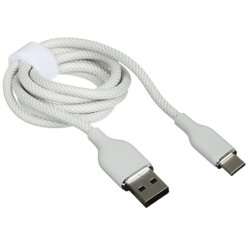 Купить Кабель круглый BY USB Type-C - USB 2.0 Type-A серый 1 м  9201244. Характеристики, отзывы и цены в Донецке