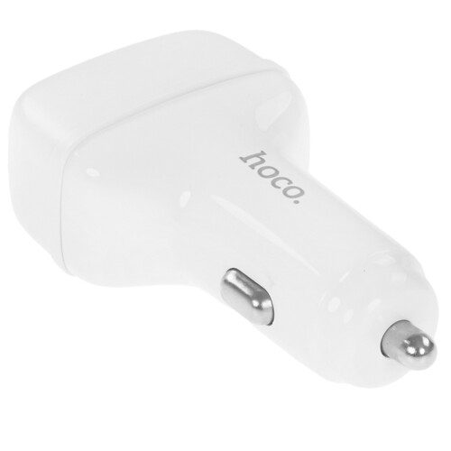 Купить Автомобильное ЗУ Hoco Z36 Leader белый  9244298. Характеристики, отзывы и цены в Донецке