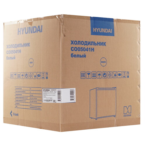 Купить Холодильник компактный   Hyundai CO05041H белый  9189155. Характеристики, отзывы и цены в Донецке