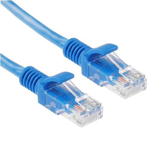 Купить Патч-корд ExeGate UTP-RJ45-RJ45-5e-2M-BL  8188448. Характеристики, отзывы и цены в Донецке