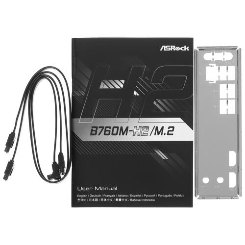 Купить Материнская плата ASRock B760M-H2/M.2  5449160. Характеристики, отзывы и цены в Донецке
