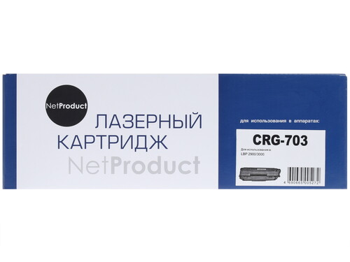 Купить Картридж лазерный NetProduct 703 черный  7936814. Характеристики, отзывы и цены в Донецке