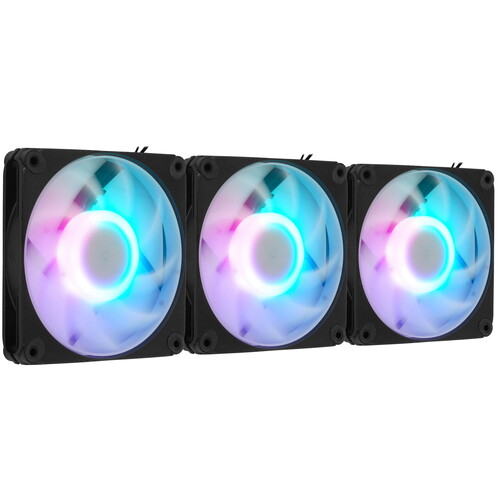 Купить Комплект вентиляторов InWin Mercury AM120S [IW-FN-AM120S-3PK] черный  5615542. Характеристики, отзывы и цены в Донецке