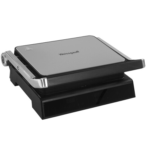 Купить Гриль Weissgauff WCG 150 X Digital Inox серый  9259489. Характеристики, отзывы и цены в Донецке