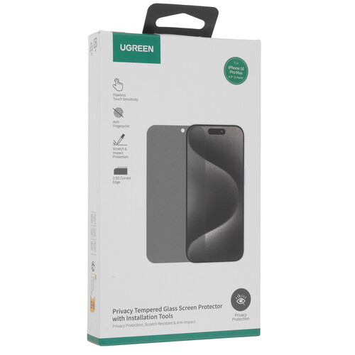 Купить Защитное стекло Ugreen для экрана Apple iPhone 16 Pro Max  9212860. Характеристики, отзывы и цены в Донецке