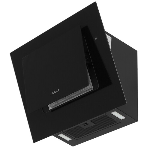 Купить Вытяжка наклонная DEXP CH60-SL0 Auto-Open черный/черный  9279078. Характеристики, отзывы и цены в Донецке