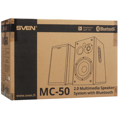 Купить Колонки SVEN АС MC-50 черный  9283095. Характеристики, отзывы и цены в Донецке