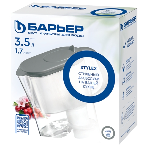 Купить Фильтр-кувшин Барьер Киото XL  5628661. Характеристики, отзывы и цены в Донецке