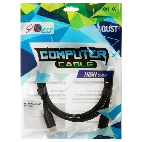 Купить Кабель  iOpen HDMI - HDMI, 2 м  5602505. Характеристики, отзывы и цены в Донецке