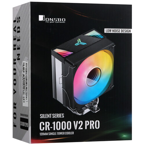 Купить Кулер для процессора JONSBO CR-1000 V2 PRO Color  5615757. Характеристики, отзывы и цены в Донецке