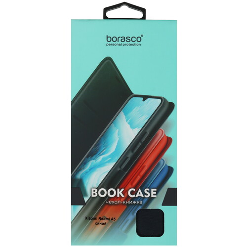 Купить Чехол-книжка  BoraSCO Book Case для POCO C71/ Xiaomi REDMI A5 синий  5621791. Характеристики, отзывы и цены в Донецке