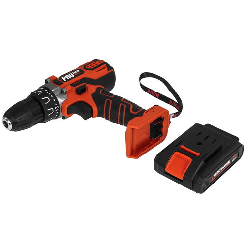 Купить Дрель-шуруповерт EDON PROtech PRO-21L2K  9296409. Характеристики, отзывы и цены в Донецке