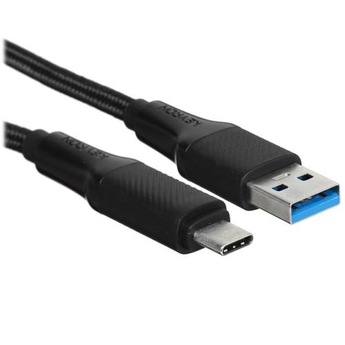 Купить Кабель KEYRON USB Type-C - USB Type-A черный  9243025. Характеристики, отзывы и цены в Донецке
