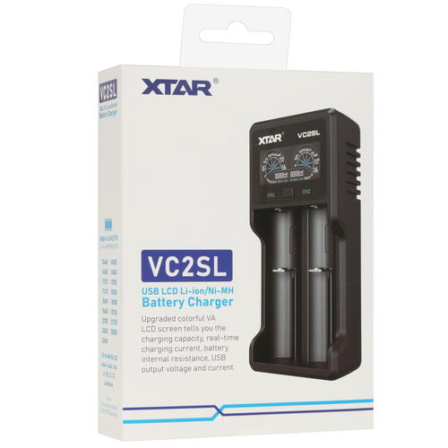 Купить Зарядное устройство Xtar VC2SL  5016203. Характеристики, отзывы и цены в Донецке