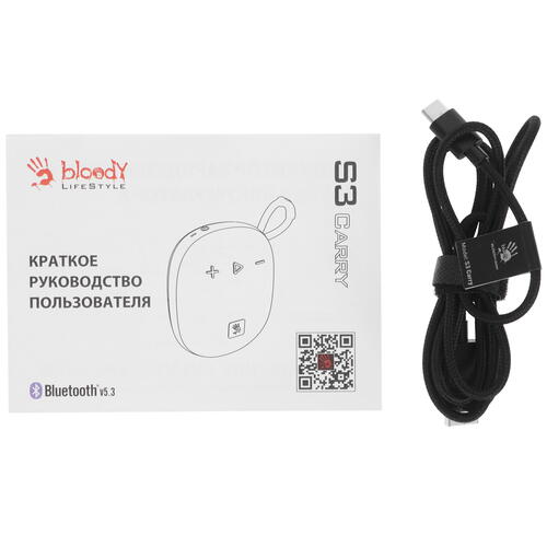 Купить Портативная колонка A4Tech Bloody S3, черный  5438027. Характеристики, отзывы и цены в Донецке