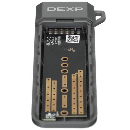 Купить M.2 Внешний бокс DEXP MM2C3-G2-GY  5411506. Характеристики, отзывы и цены в Донецке