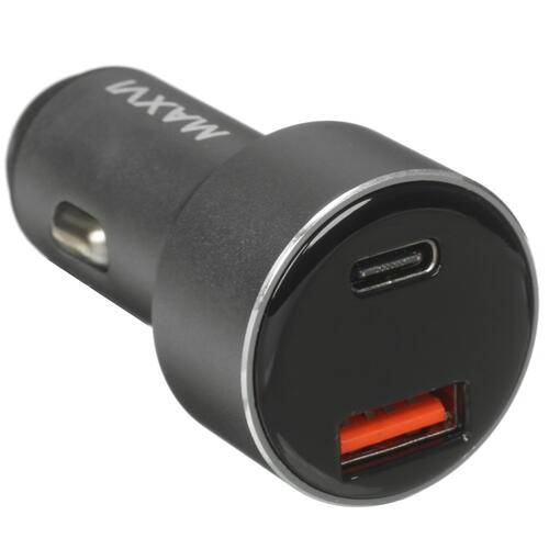 Купить Автомобильное ЗУ Maxvi CCM-M602PD LED серебристый  5366934. Характеристики, отзывы и цены в Донецке