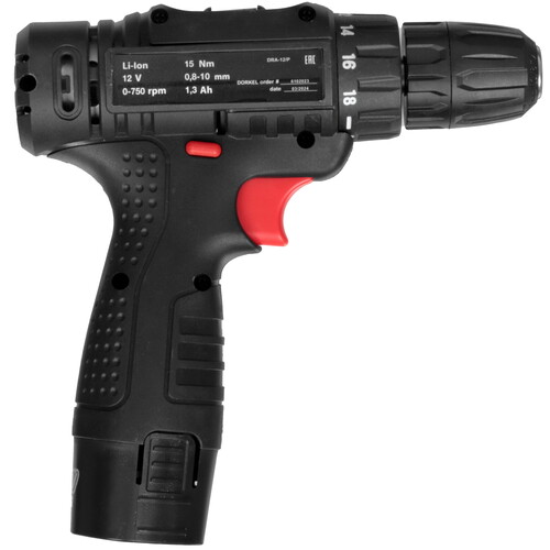 Купить Дрель-шуруповерт Dorkel DRA-12/P  5629485. Характеристики, отзывы и цены в Донецке