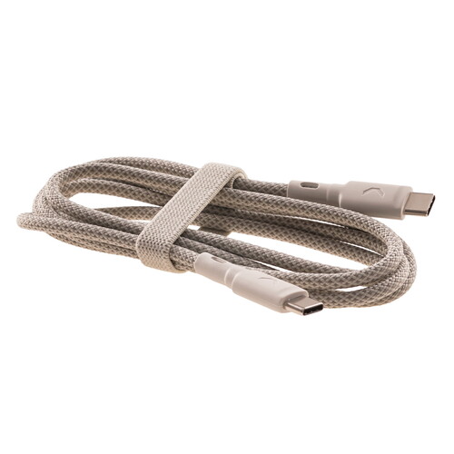 Купить Кабель круглый COMMO USB Type-C - USB Type-C серый 1.2 м  5470725. Характеристики, отзывы и цены в Донецке