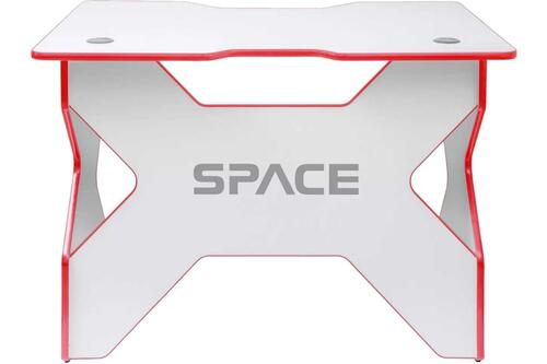 Купить Стол компьютерный VMMGAME SPACE 120 LIGHT белый/красный  9085967. Характеристики, отзывы и цены в Донецке