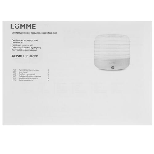 Купить Сушилка для овощей и фруктов LUMME LFD-106PP красный  9058615. Характеристики, отзывы и цены в Донецке
