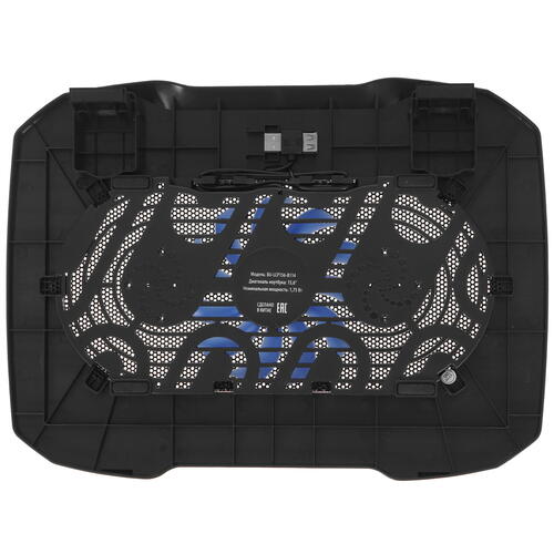 Купить Охлаждающая подставка Buro BU-LCP156-B114 черный  4852688. Характеристики, отзывы и цены в Донецке