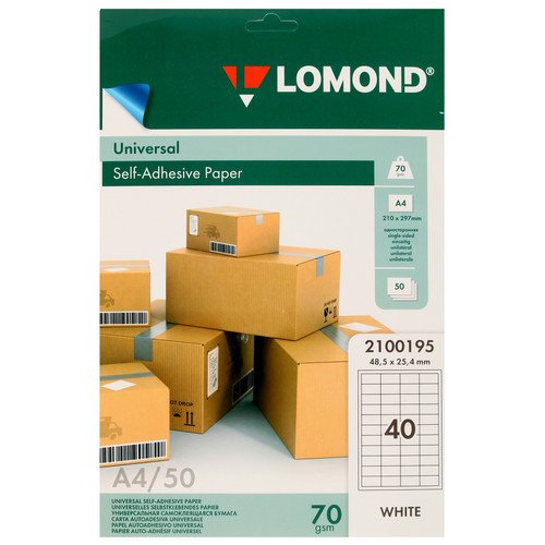 Купить Самоклеящаяся бумага Lomond 2100195  0186199. Характеристики, отзывы и цены в Донецке