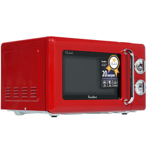 Купить Микроволновая печь Tesler MM-2045 красный  8152753. Характеристики, отзывы и цены в Донецке