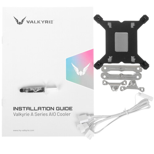 Купить Система охлаждения Valkyrie A240W  белая  5487762. Характеристики, отзывы и цены в Донецке